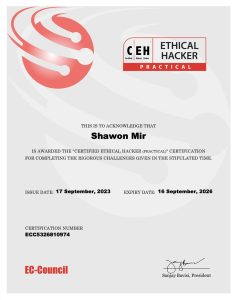 CEH certification